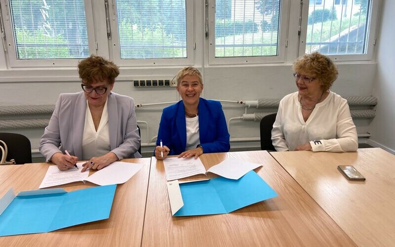 podpisanie porozumienia o współpracy pomiędzy Centrum Kształcenia Zawodowego i Ustawicznego nr 1 „Budowlanka” w Zielonej Górze